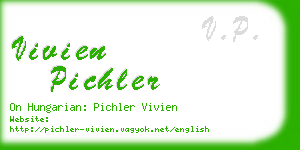 vivien pichler business card